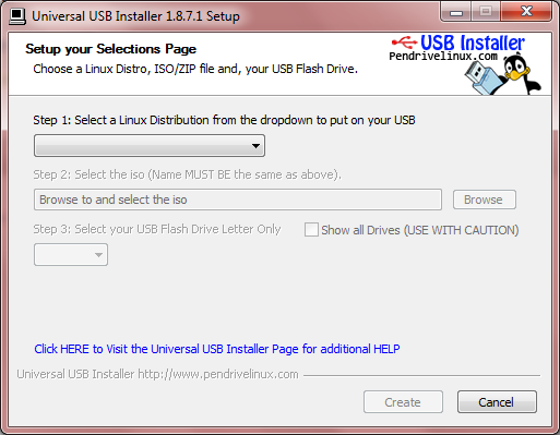 Placer une image ISO sur clef USB