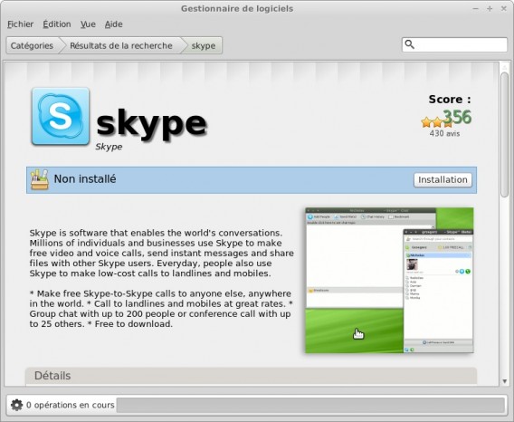 Skype sur Linux Mint XFCE