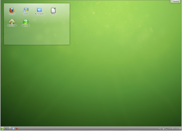 Opensuse 12.2 avec KDE