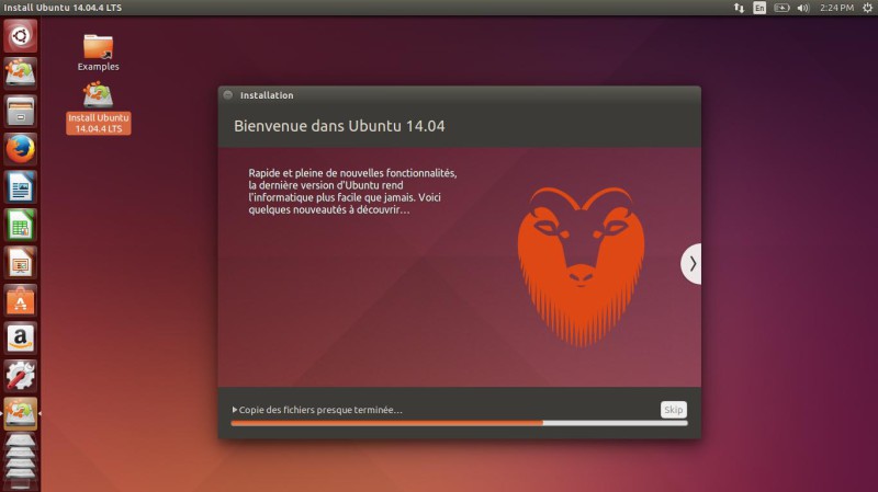 Installation d'Ubuntu