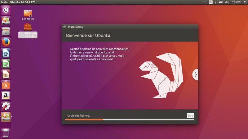 Installation d'Ubuntu étape par étape