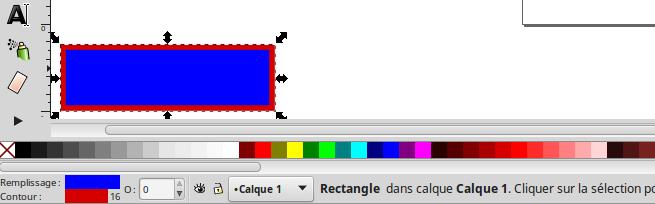 Changer les couleurs d'un objet avec inkscape