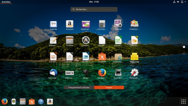 Ubuntu 17.10 icones