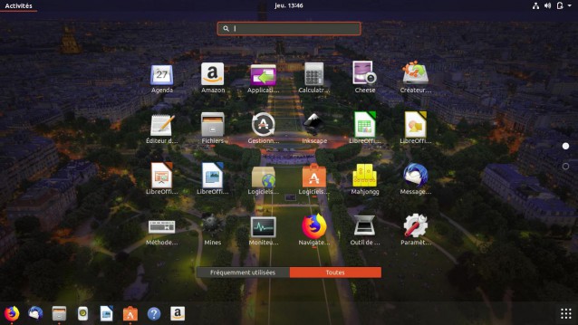 Activités Ubuntu