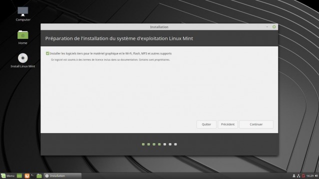 Linux Mint 19 logiciels tiers