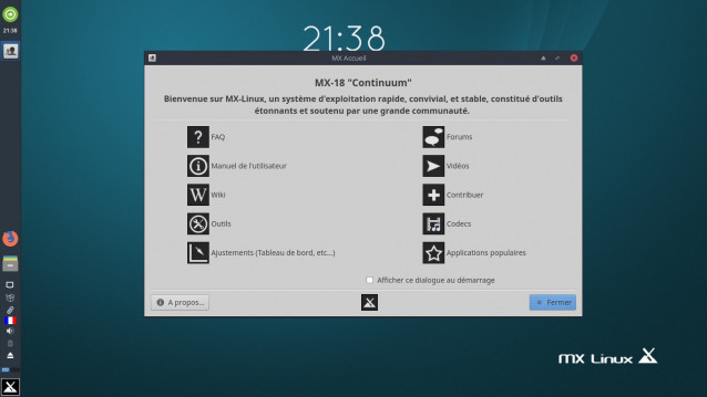 MX Linux 18
