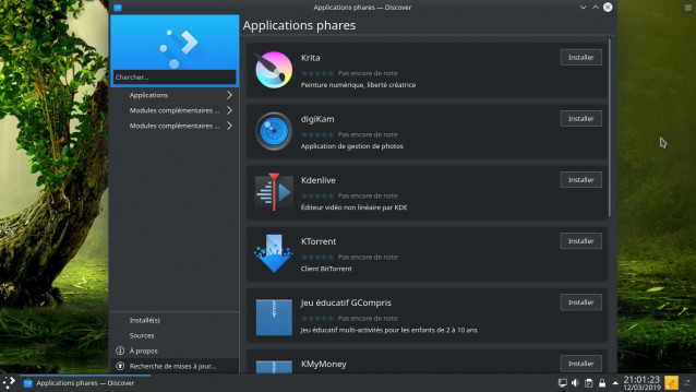 Installer un logiciel sous KDE Neon