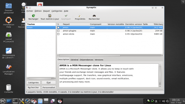 Installer un logiciel PCLinuxOS 2012