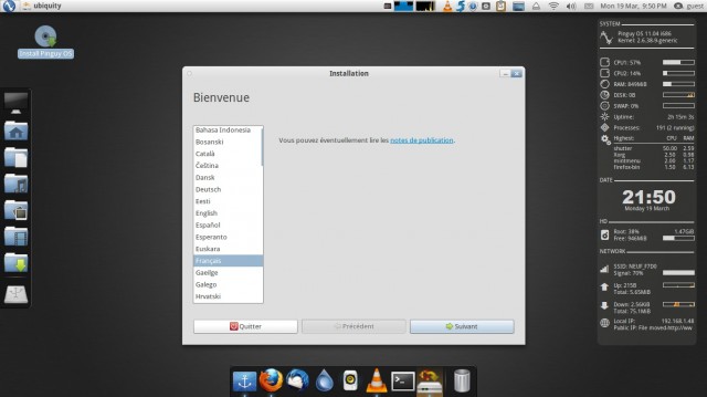 Pinguy os 11.04.1 installation