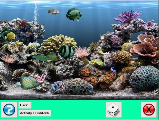 Doudoulinux aquarium un autre fond