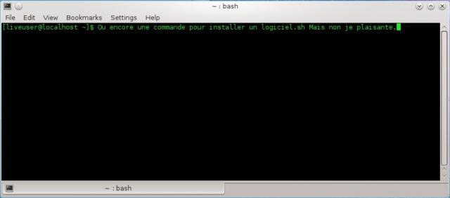 Linux le terminal une commande