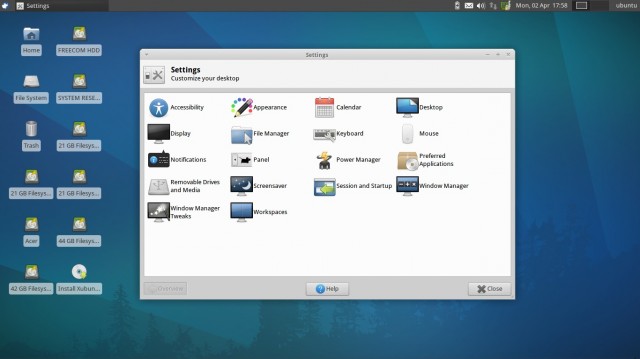 Xubuntu 11.10 Paramétrage