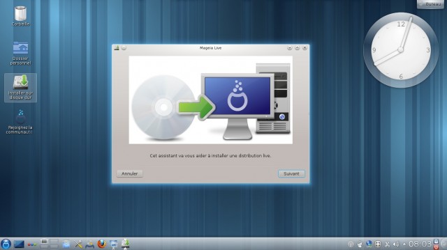 Mageia 2 KDE installation