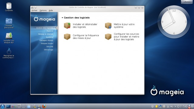 Mageia 2 KDE installer des logiciels
