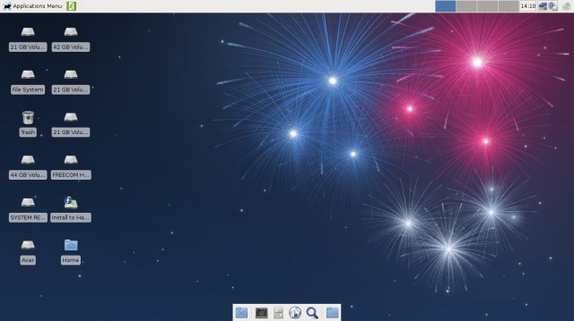 Fedora 17 avec XFCE