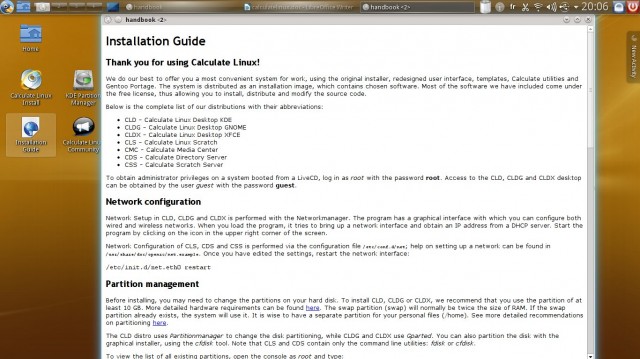Calculate Linux le guide d'installation