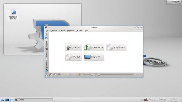 Mint 13 KDE Mediaplayer