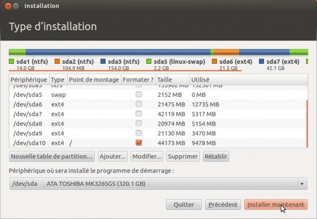 Ubuntu installation