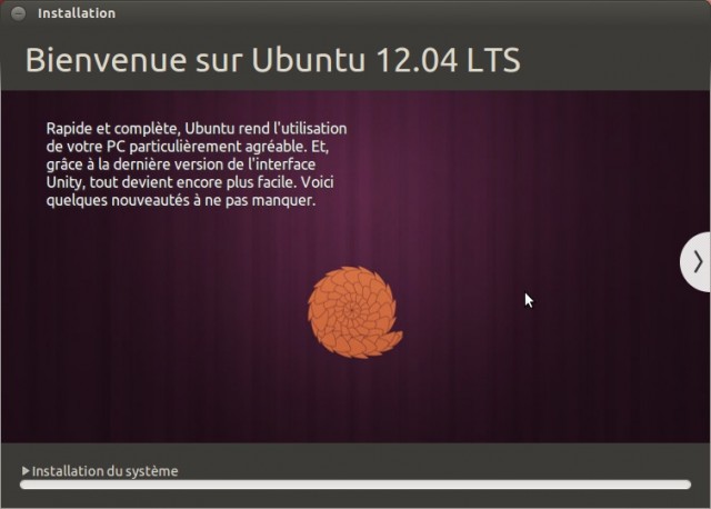 Ubuntu installation système