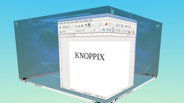 Knoppix 7.0.4 le cube