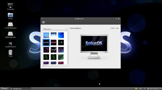 SolusOs fond d'écran