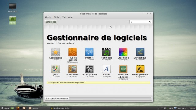 Gestionnaire de logiciels