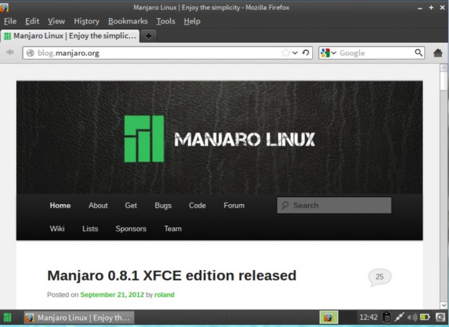 Manjaro le site