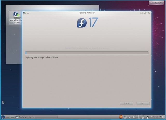 Fedora kde installation