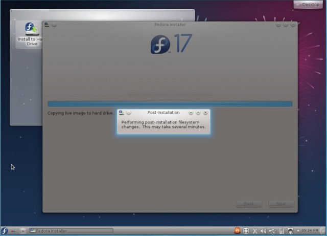 Fedora kde installation suite