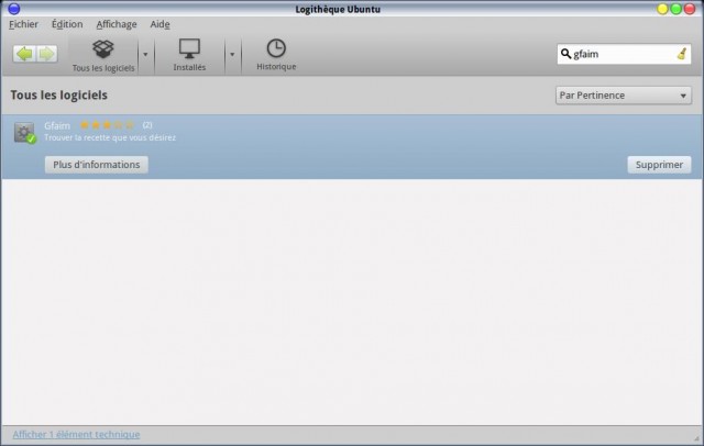 Gfaim est installé