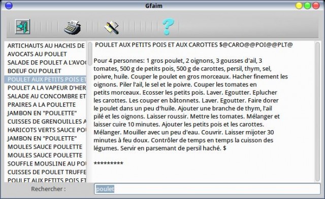 Gfaim recettes avec du poulet