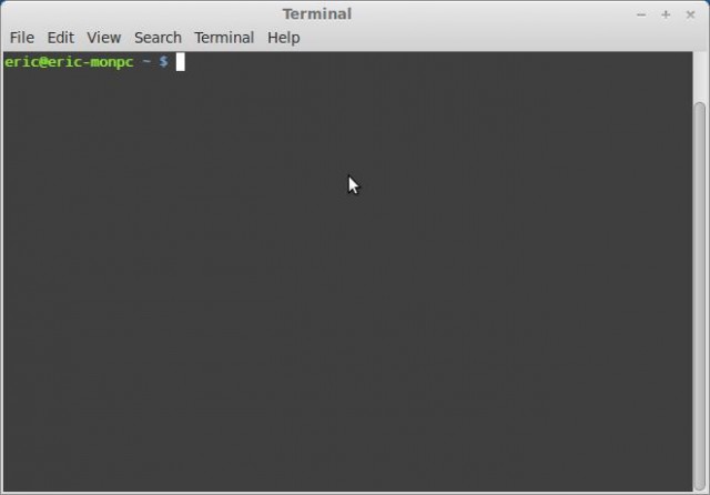 Le terminal dans linux Mint Maya Cinnamon