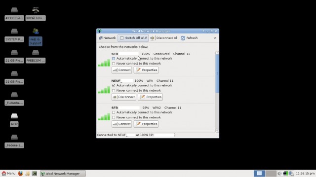 Linux Lite connexion internet