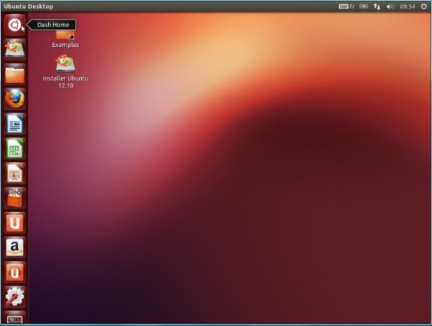 Ubuntu Dash home