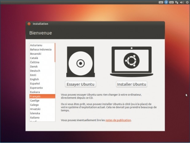 Ubuntu en français