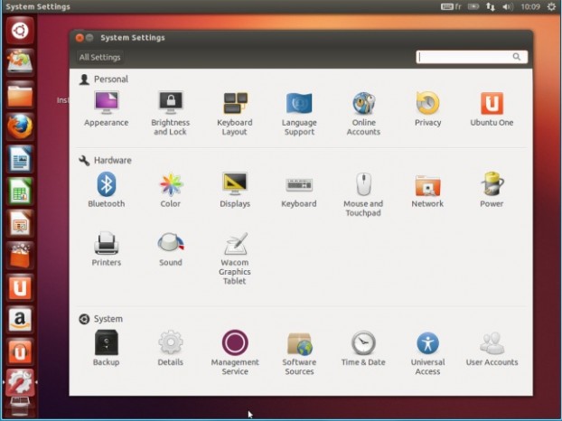 Ubuntu System Settings