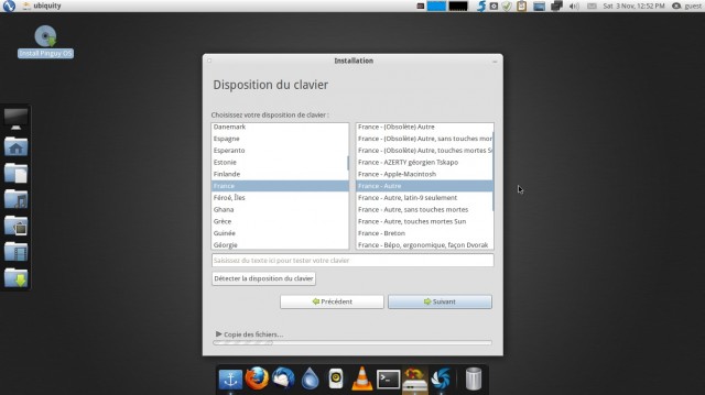 Clavier français pour PinguyOS