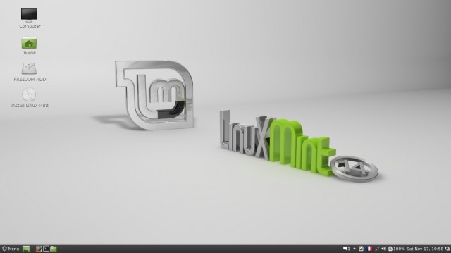 Linux Mint Cinnamon version 14 RC