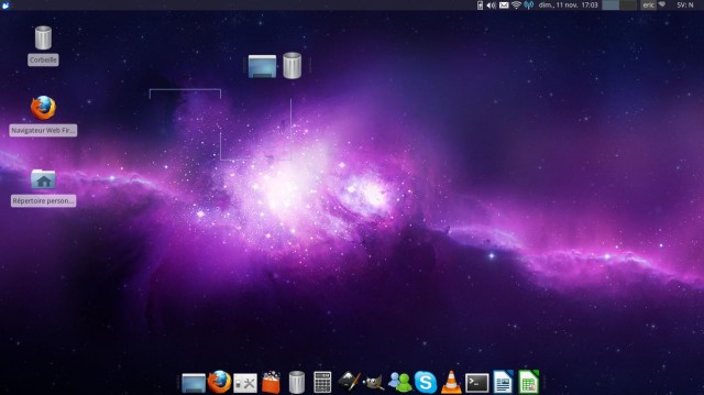 Panneau xfce