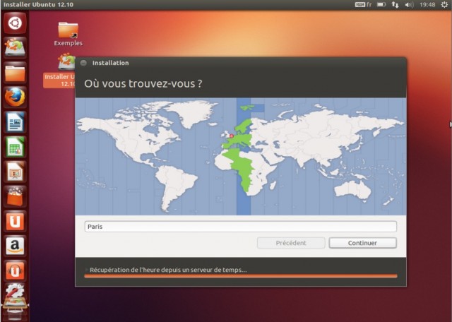 Ubuntu fuseau horaire