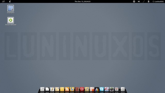 Luninux OS 12.10