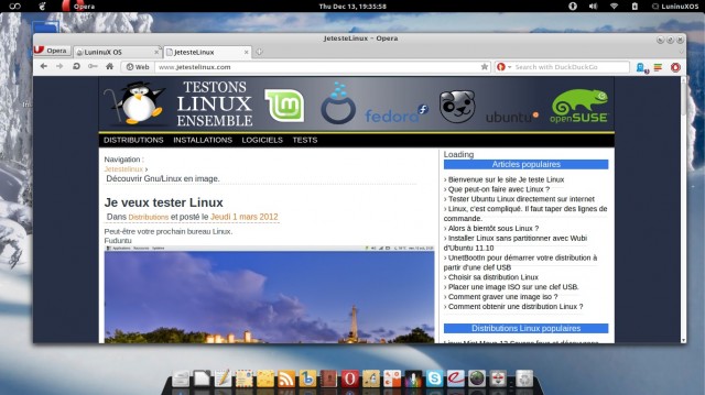 Luninux opera