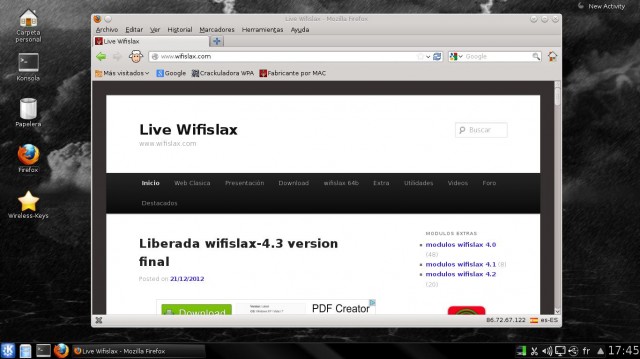 Wifislax le site