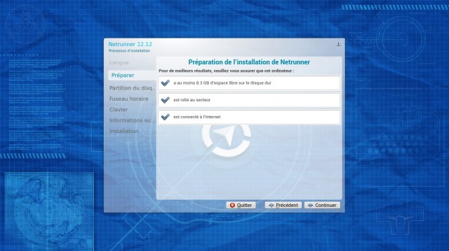 Préparation de l'installation de Netrunner