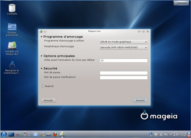 Mageia grub 2