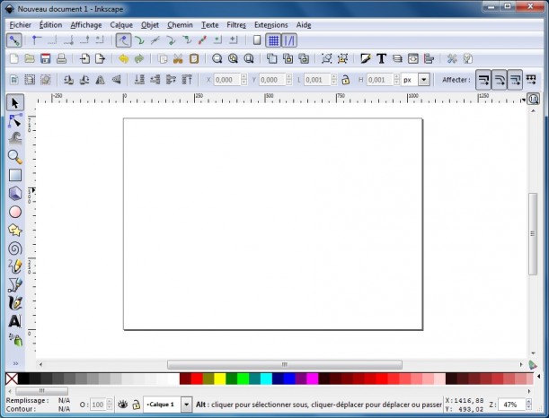 Inkscape paysage