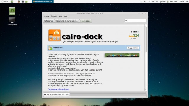 Installer Cairo Dock sous Mint