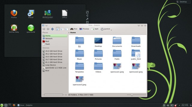 OpenSuse Dolphin