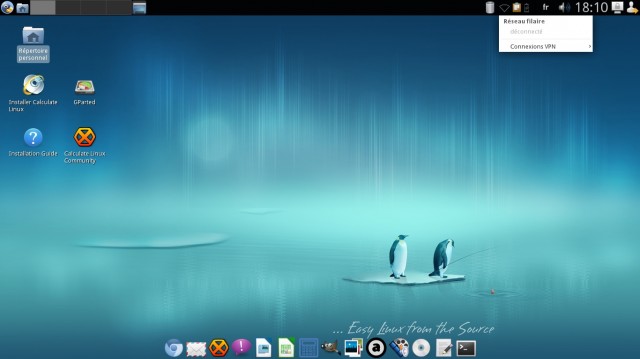Calculate Linux 13.4 Wifi