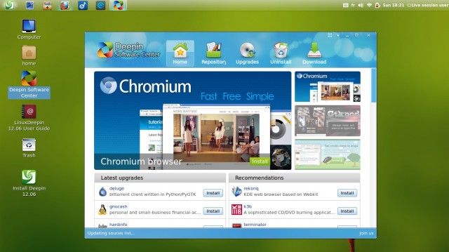 Deepin installer des logiciels